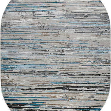 37909A OVAL BLUE FLS / BEIGE FLS Roma