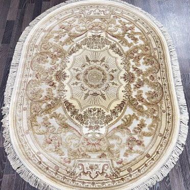Ковер бельгийский 5107498440 KUNDUZ (Вискоза, бежевый)