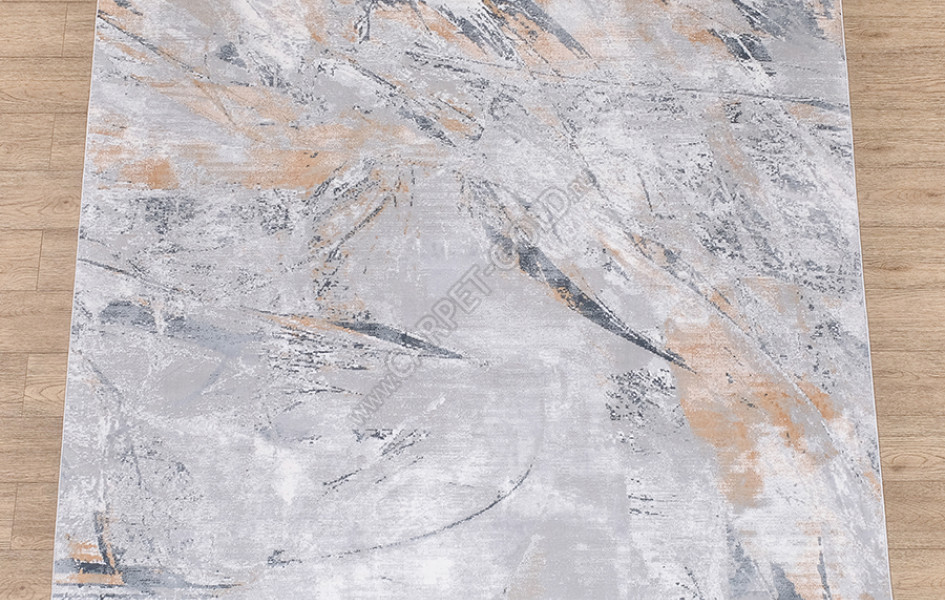 Ковер из вискозы A523A ЦВЕТ GRAY / CREAM