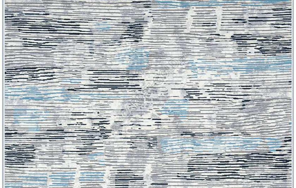 Ковер 50003A STAN L.GREY / BLUE CKM Kremlin