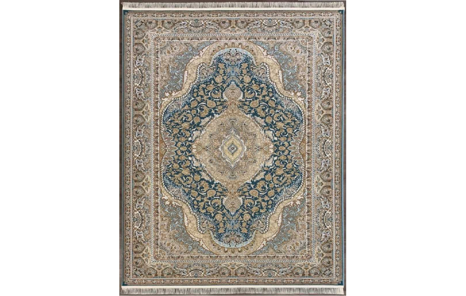 Ковер G146 STAN BLUE / GRAY Mashad 1200