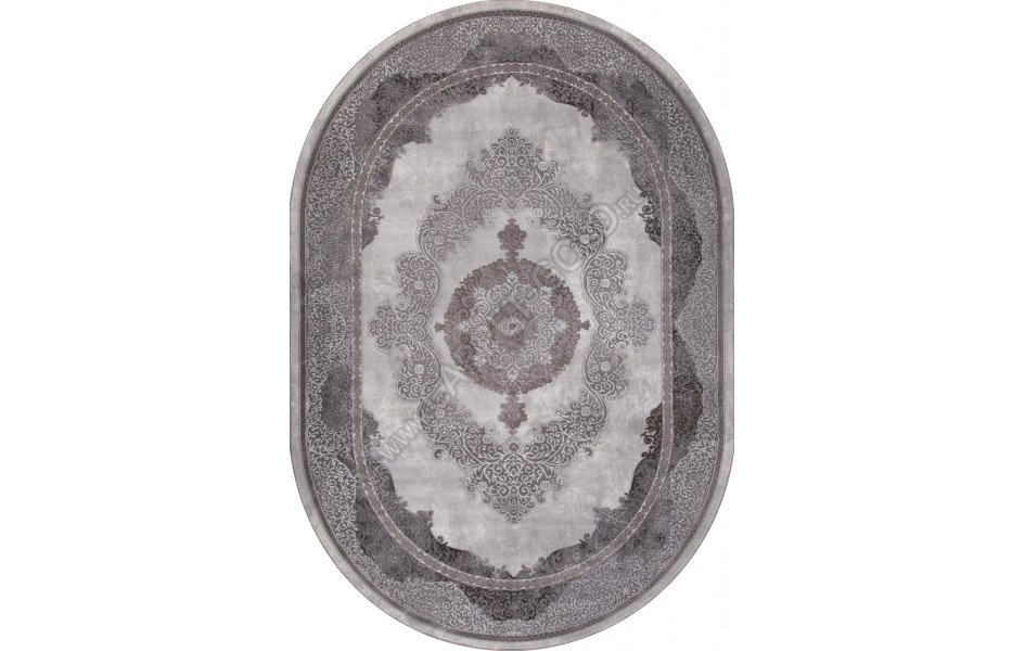 Ковер 3419 - BEIGE - Овал - коллекция GRAFF
