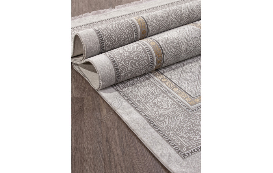 Ковер SI001D - GREY / GREY - Прямоугольник - коллекция LISSABON (Турция)