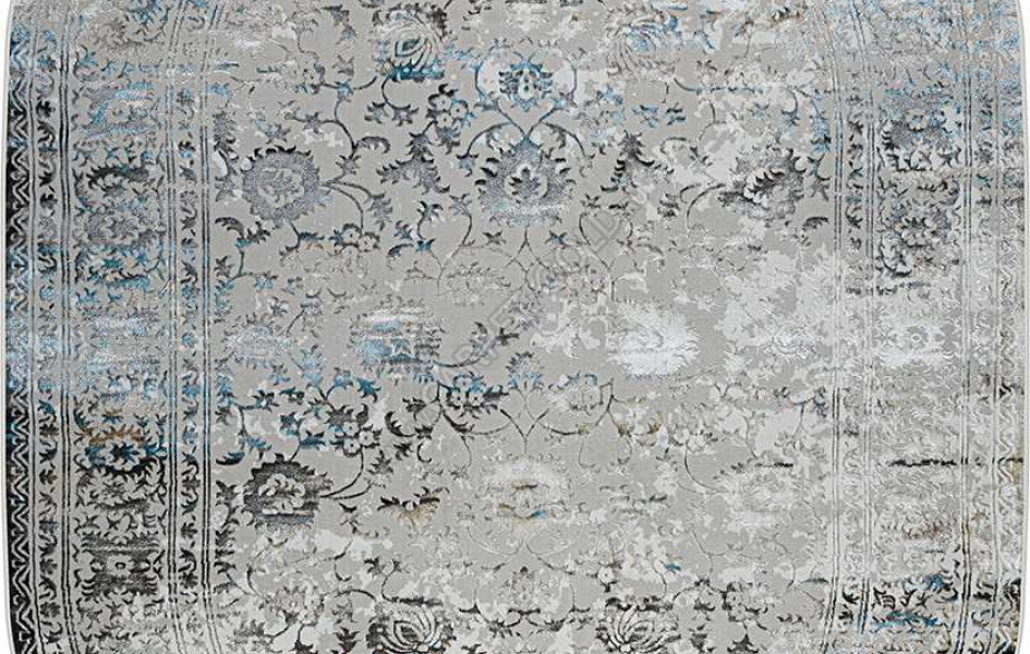 37905C OVAL BLUE FLS / BEIGE FLS Roma
