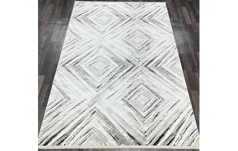 Ковер с ромбами Gordion 16150_1 в скандинавском стиле
