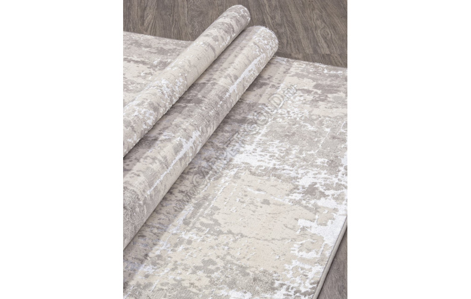 Ковер F169 - CREAM-NATURAL - Прямоугольник - коллекция LIMAN