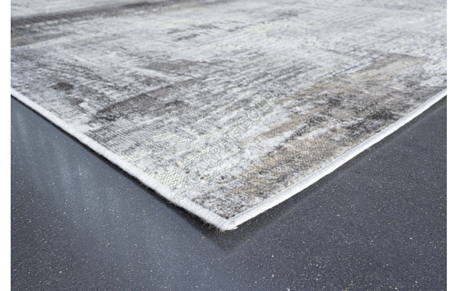 Серый ковер Origami модерн 11045 5454 51
