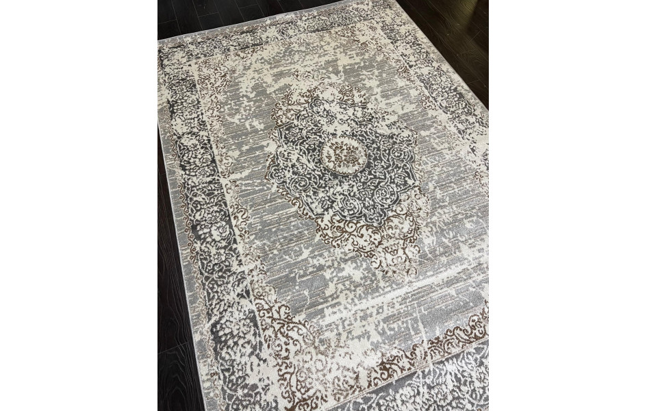 Ковер MP19 - GRAY - Прямоугольник - коллекция MILEDY