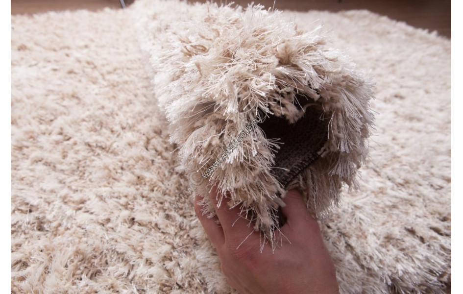 Бельгийский ковер Rhapsody 2501 101 Круглый длинноворсовый пушистый